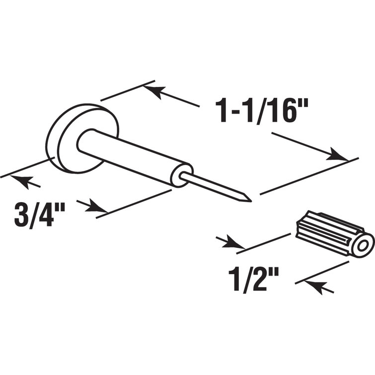 PrimeLine Window Grid Retainer Pin Wayfair